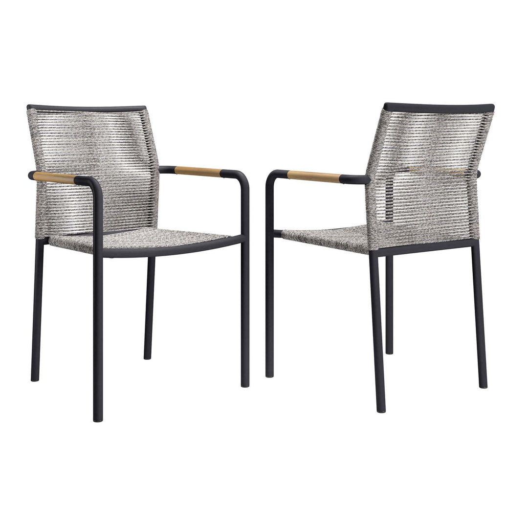 Serenade Outdoor Patio Armchairs Set of 2