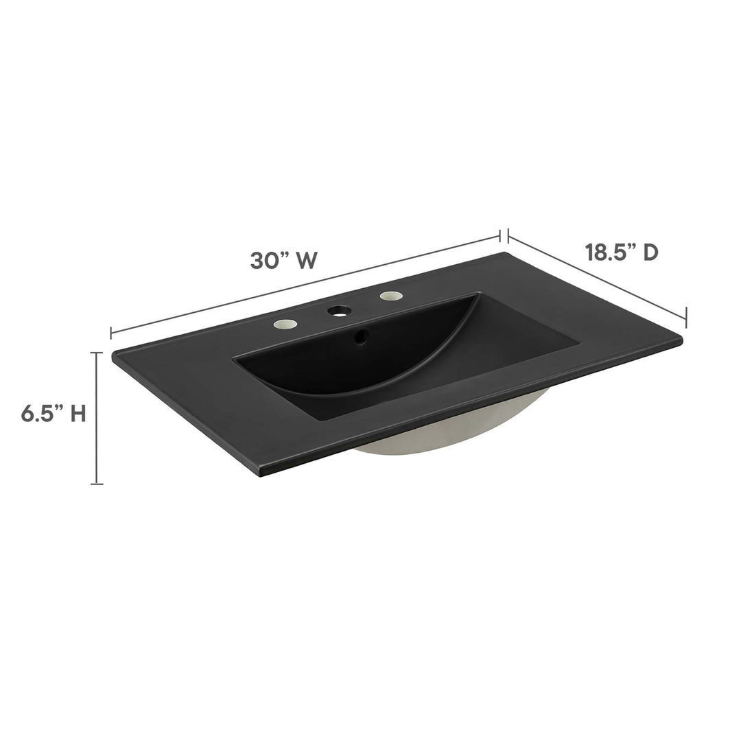 Capri 30" Bathroom Sink