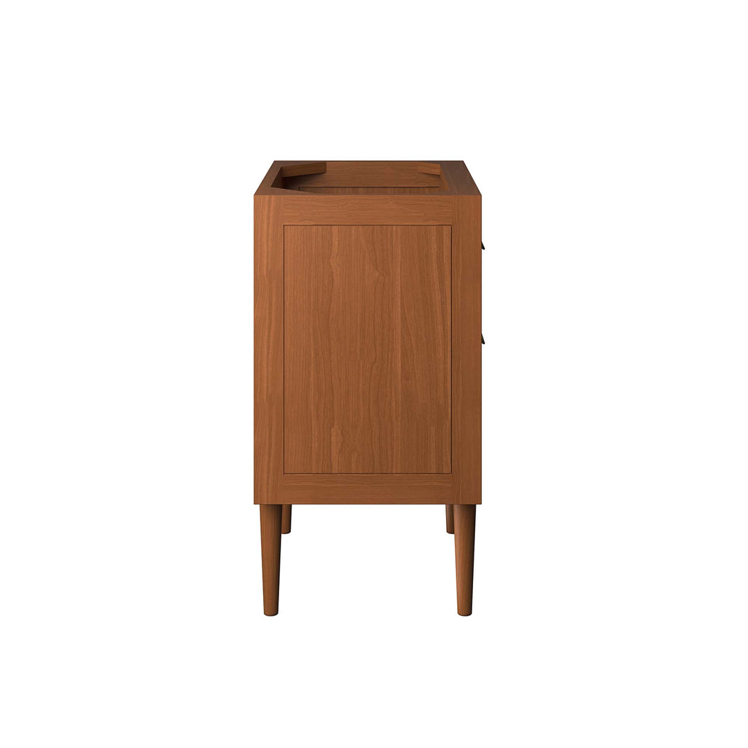 Cedar 24" Teak Wood Bathroom Vanity Cabinet