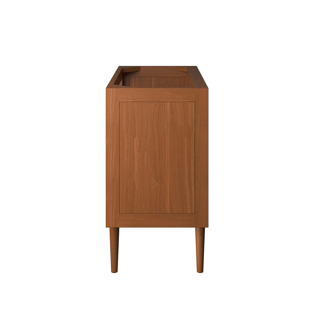 Cassia 36" Teak Traditional Bathroom Vanity Cabinet