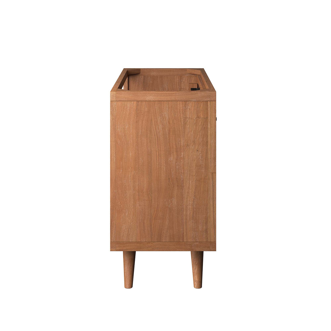 Bristol 36" Teak Wood Bathroom Vanity Cabinet