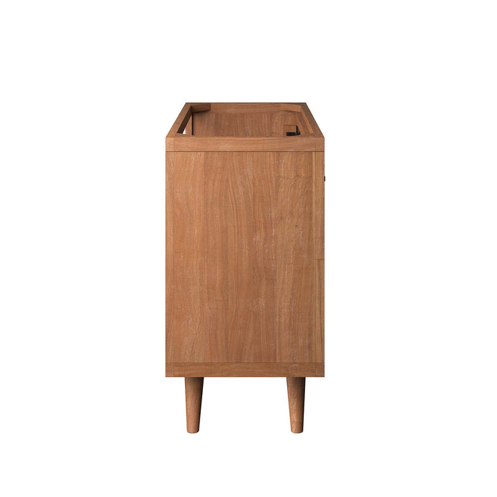 Bristol 36" Teak Wood Bathroom Vanity Cabinet