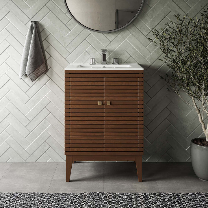 Ledger 24" Wood Lavatory Vanity Cabinet