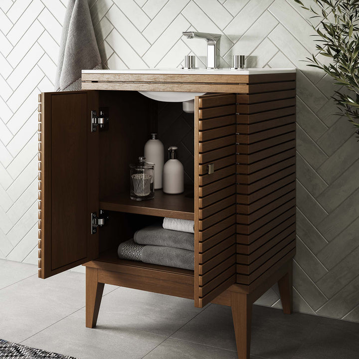 Ledger 24" Wood Lavatory Vanity Cabinet