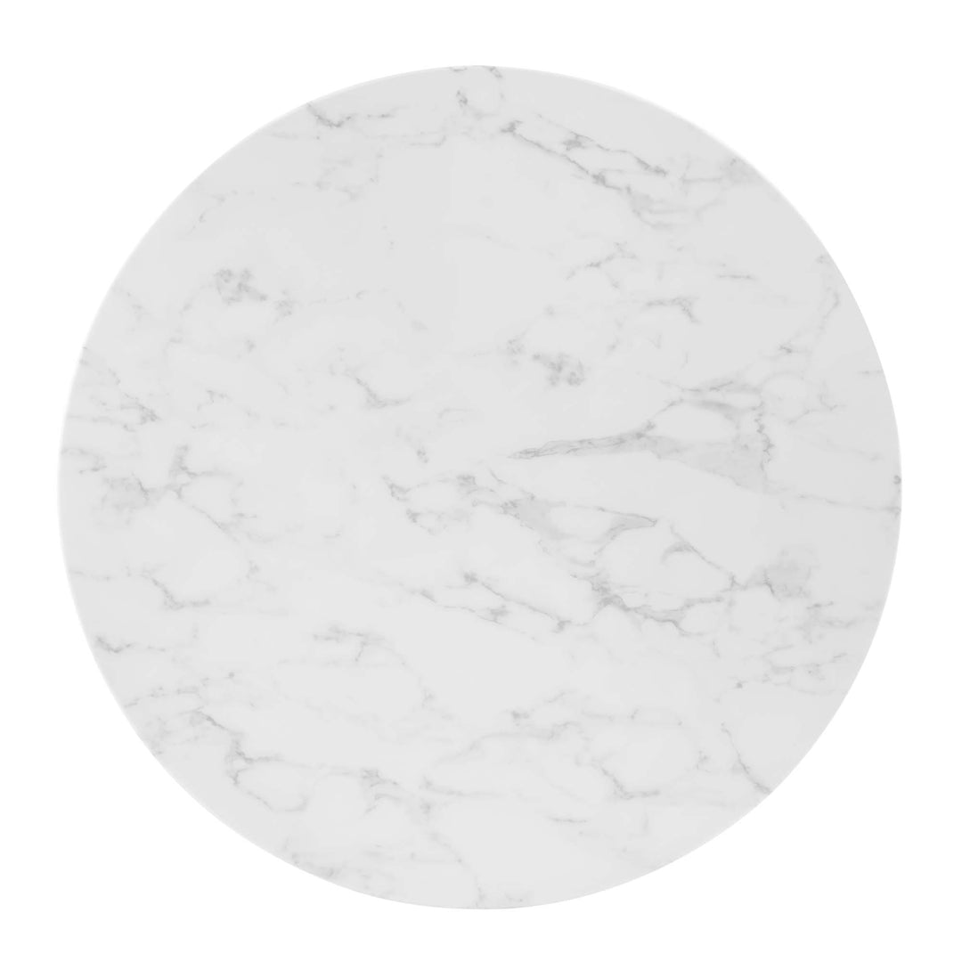 Zinco 36" Artisanal Marble Dining Table