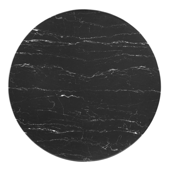 Zara 28" Artificial Marble Dining Table