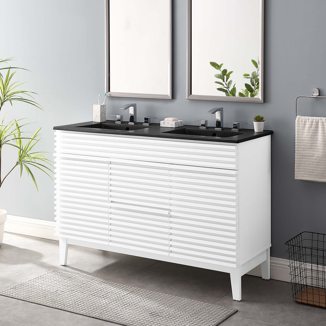 Regal 48" Double Sink Restroom Vanity