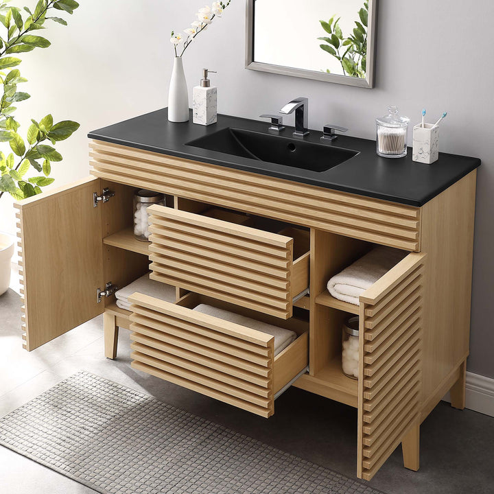 Render 48" Single Sink Bathroom Vanity