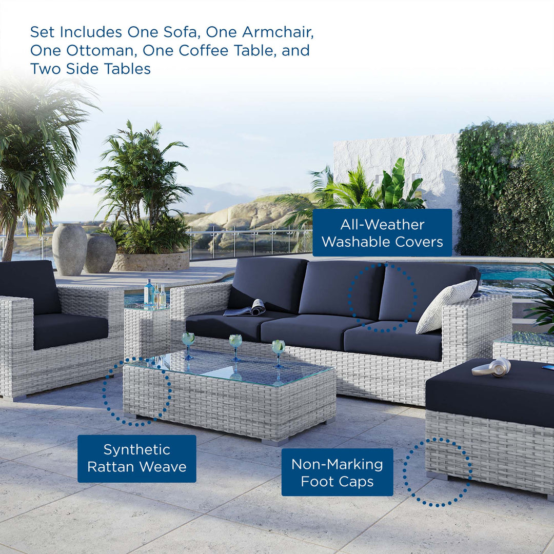 Concourse 6-Piece Outdoor Patio Set