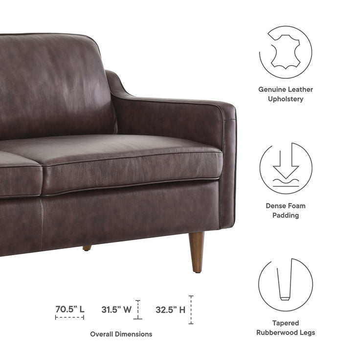 Impress Genuine Leather Sectional