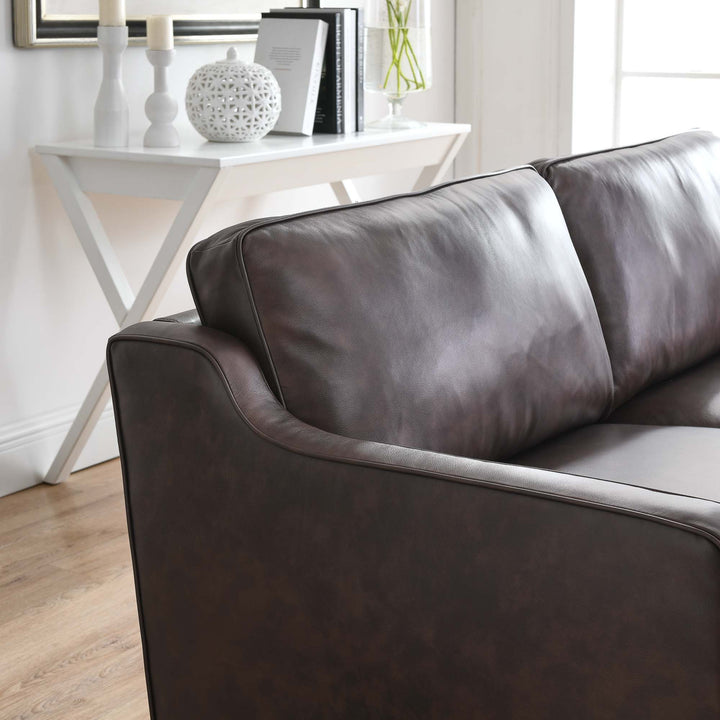 Impress Genuine Leather Sectional