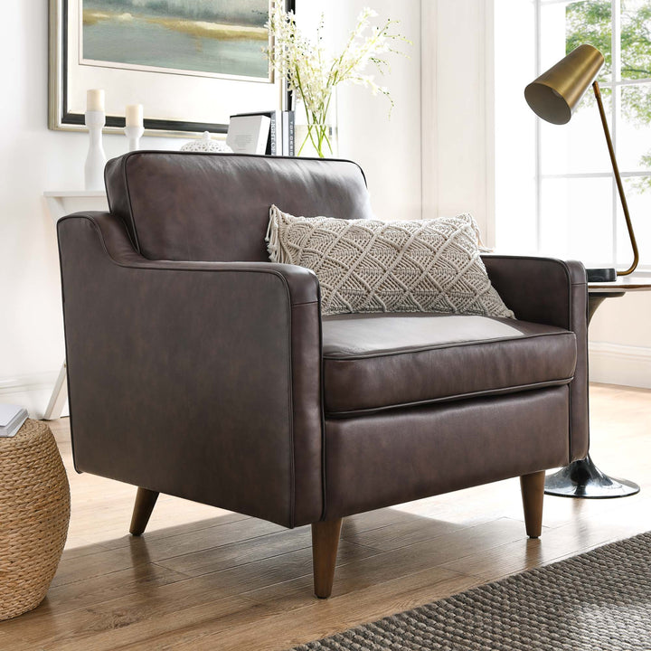 Impress Genuine Leather Armchair