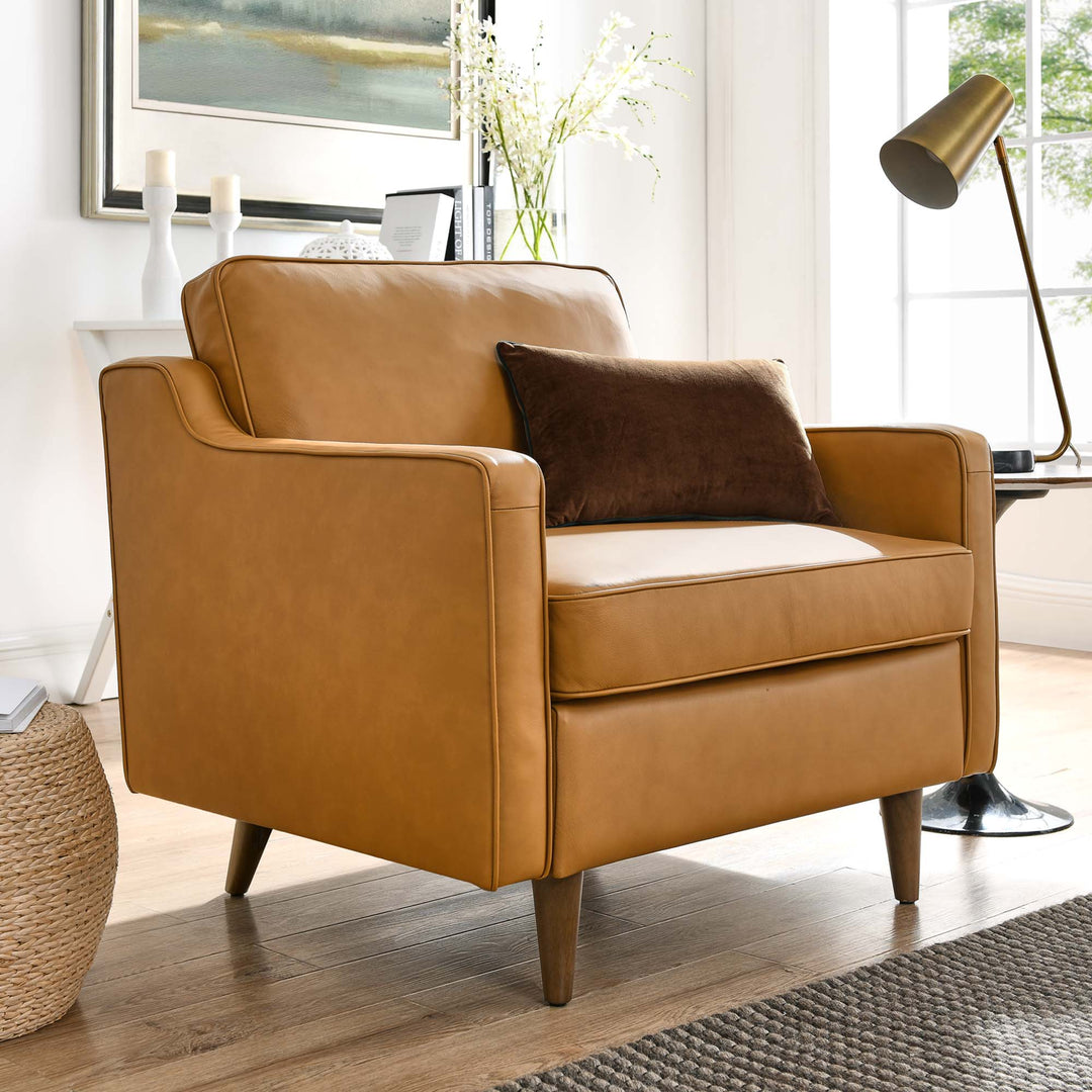 Impress Genuine Leather Armchair