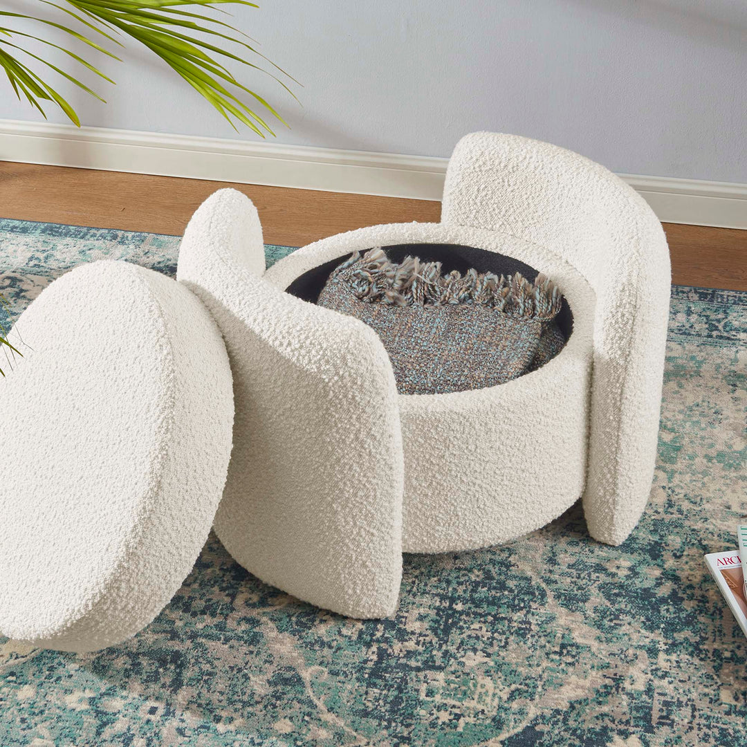 Nimbus Nest Upholstered Ottoman