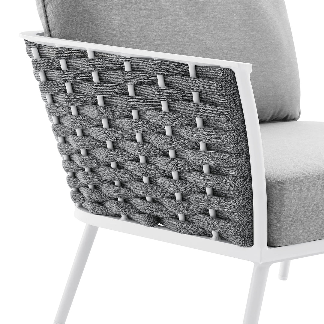 Summit Outdoor Patio Aluminum Left-Facing Armchair