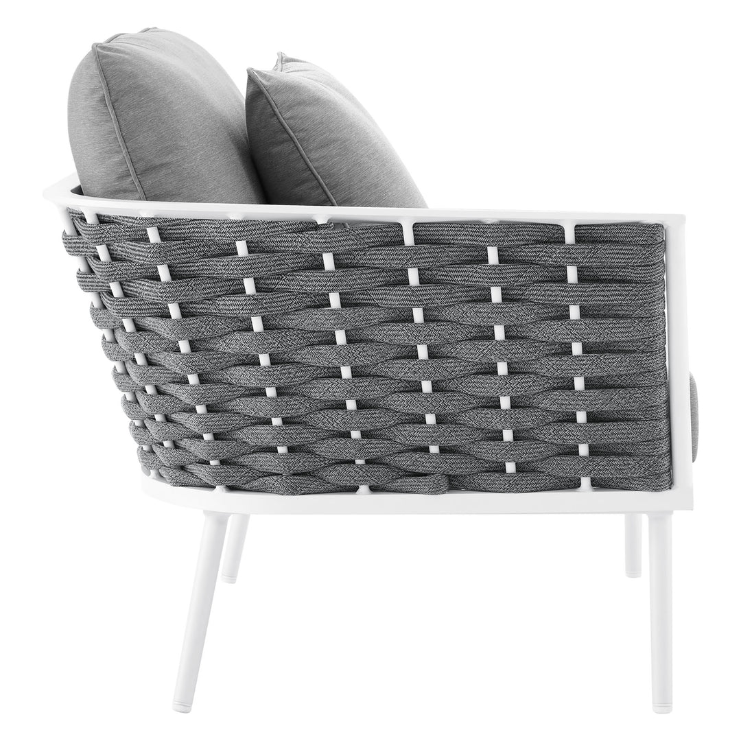 Summit Outdoor Patio Aluminum Left-Facing Armchair