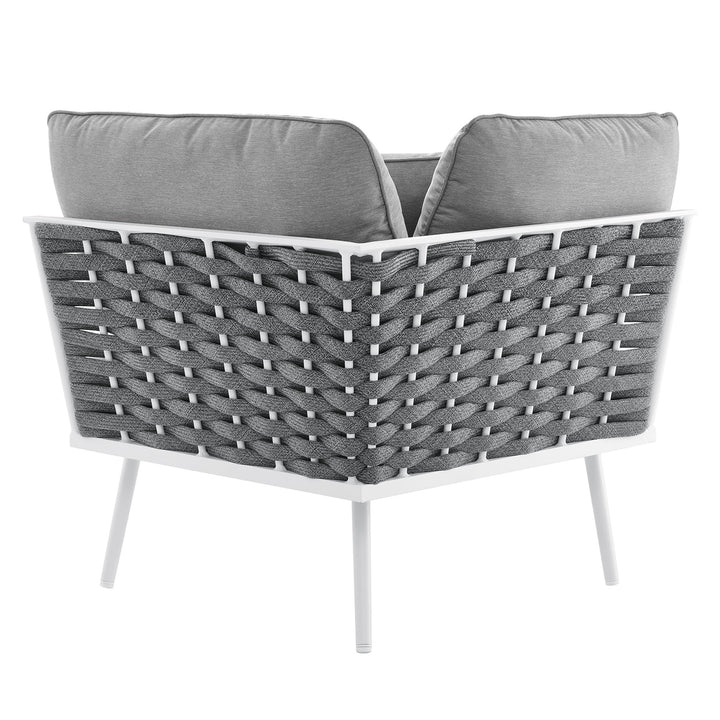 Summit Outdoor Patio Aluminum Corner Chair