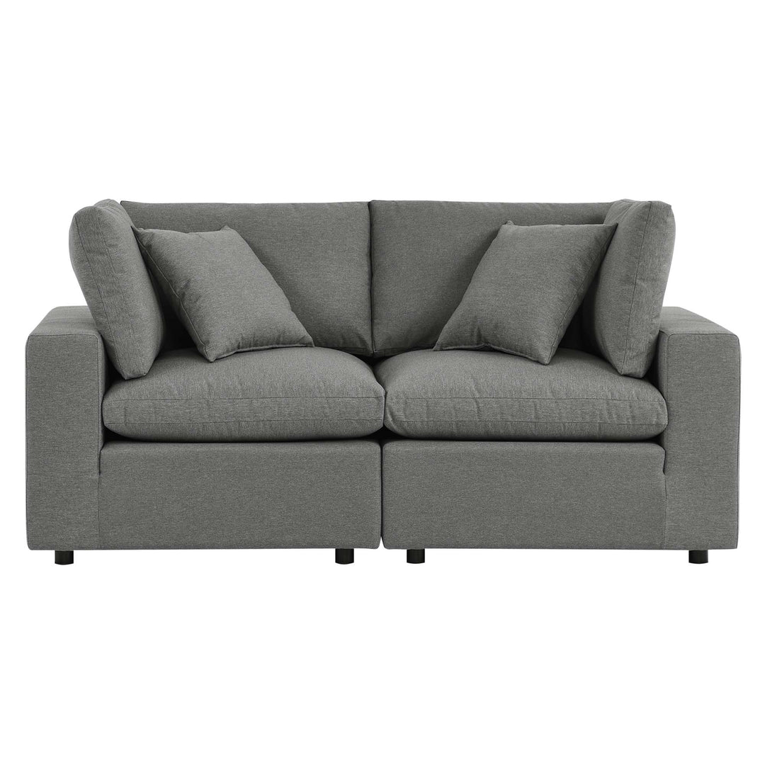 Cuddle Overfilled Outdoor Patio Loveseat