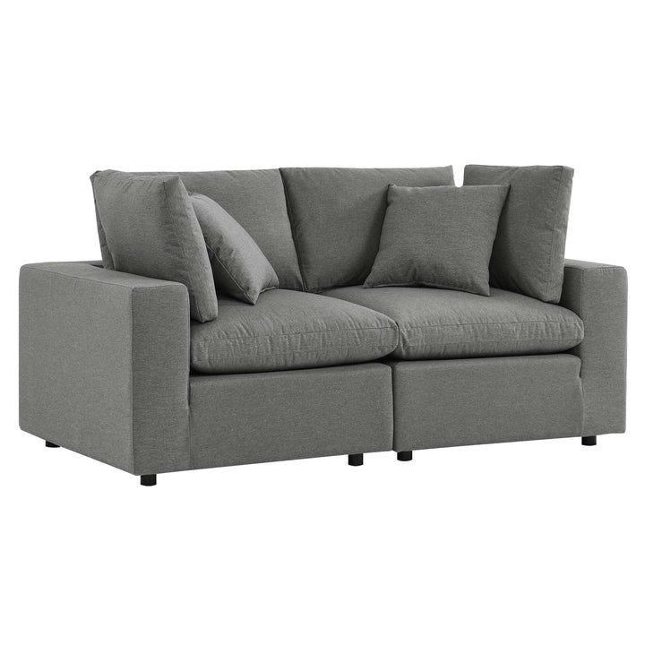 Cuddle Overfilled Outdoor Patio Loveseat