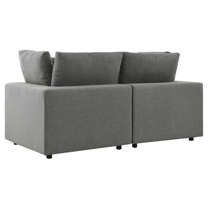 Cuddle Overfilled Outdoor Patio Loveseat