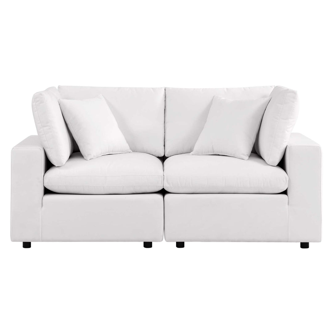 Cuddle Overfilled Outdoor Patio Loveseat