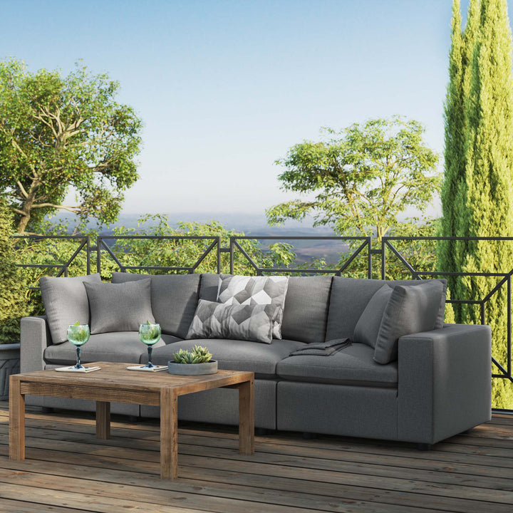 Cascade Oversized Outdoor Patio Couch