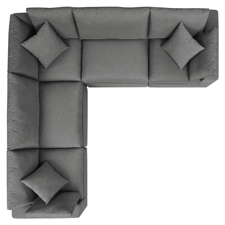 Corsica 5-Piece Outdoor Patio Sectional Sofa