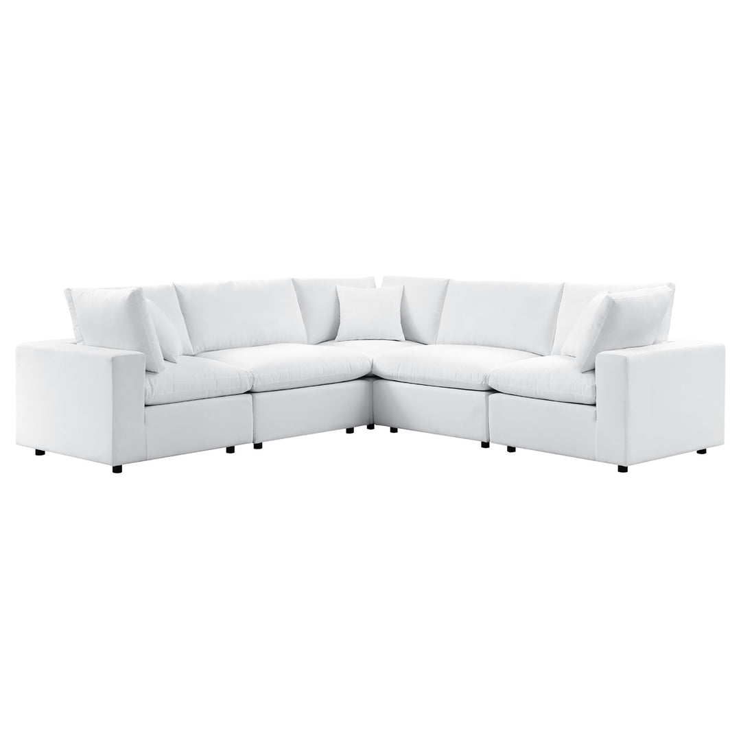 Cascade 5-Piece Sunbrella® Outdoor Patio Sectional Sofa