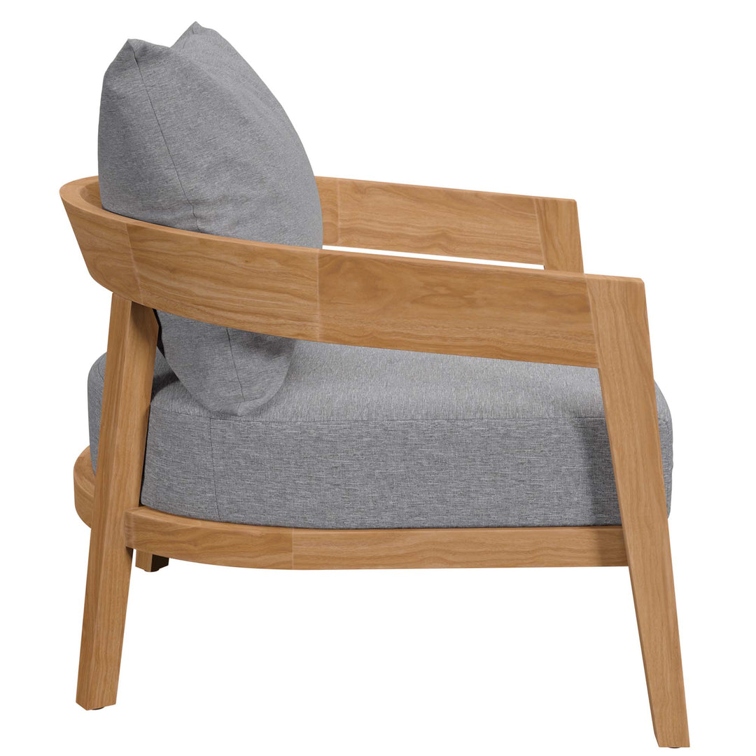 Bondi Teak Wood Outdoor Patio Armchair