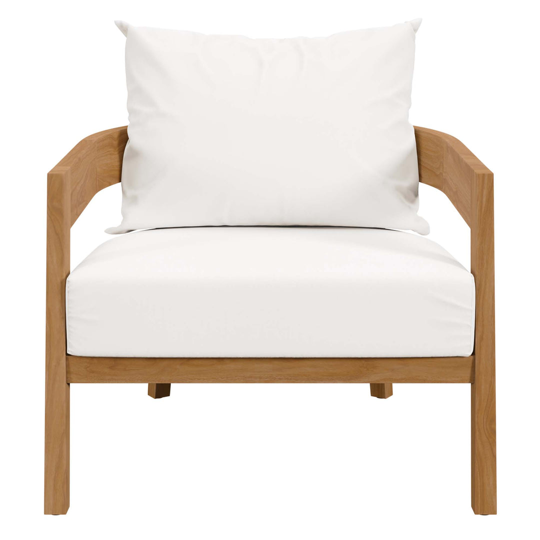 Bondi Teak Wood Outdoor Patio Armchair