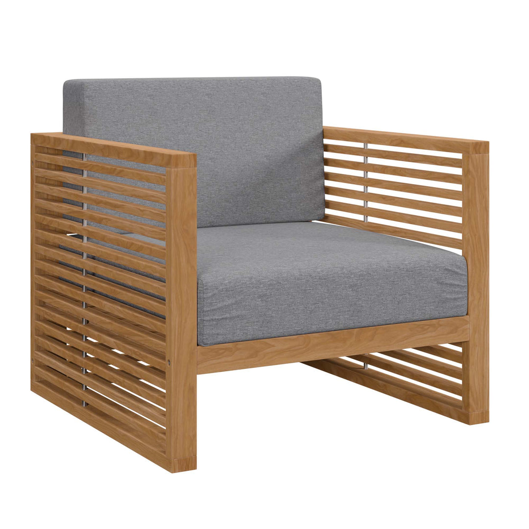 Carmel Teak Wood Outdoor Patio Armchair