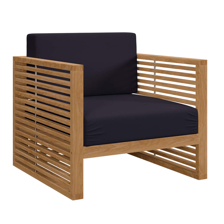 Carmel Teak Wood Outdoor Patio Armchair