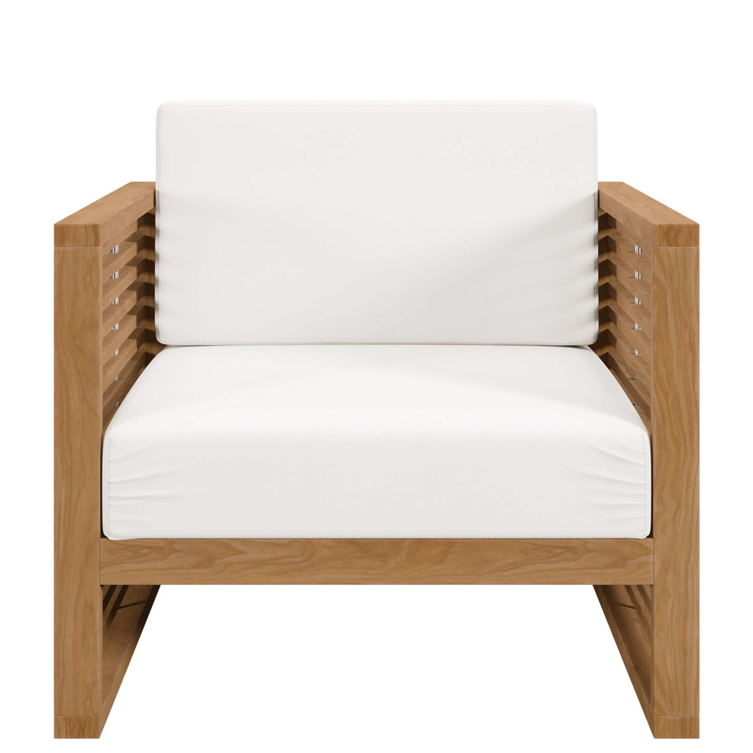 Carmel Teak Wood Outdoor Patio Armchair