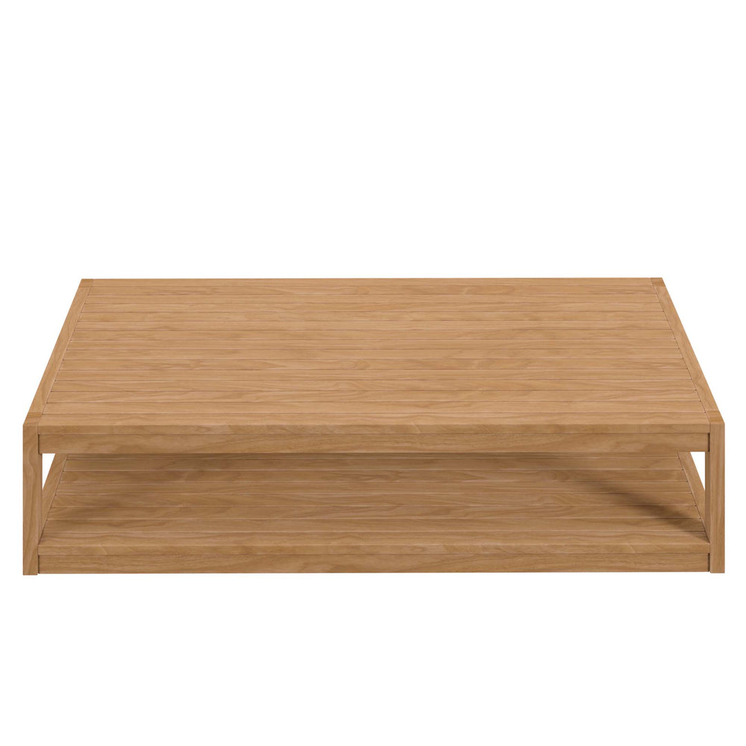 Catalina Teak Wood Outdoor Patio Coffee Table