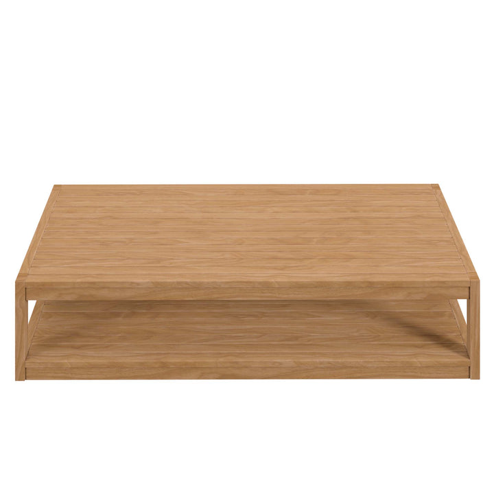 Catalina Teak Wood Outdoor Patio Coffee Table