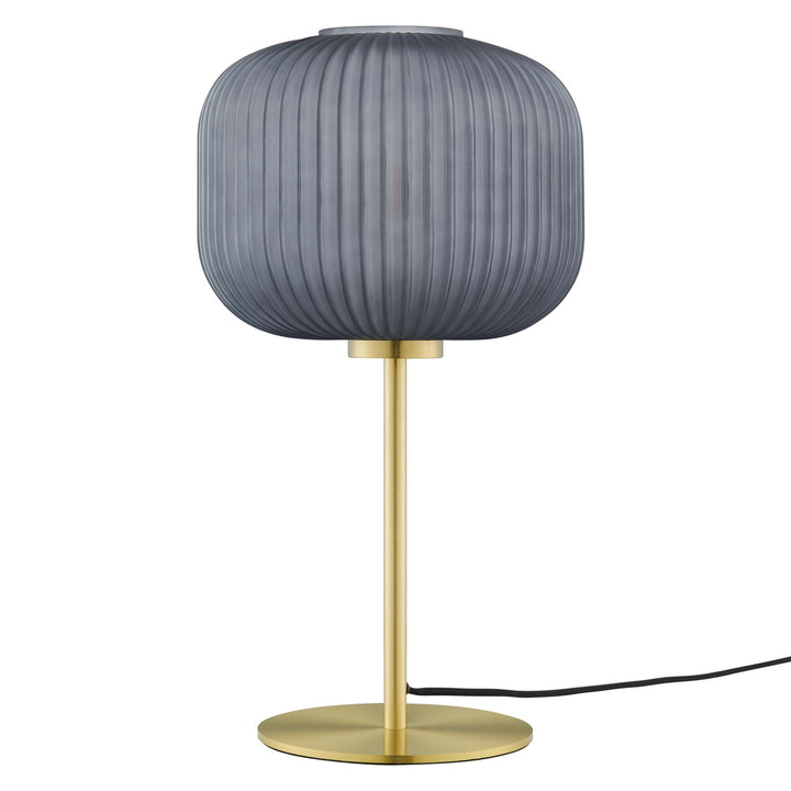 Radiance Globe Glass and Gold Table Lamp