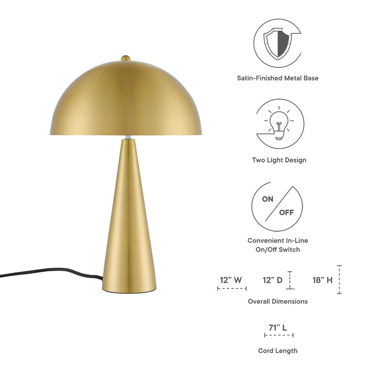 Sienna Steel Table Lamp