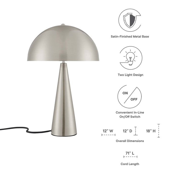 Sienna Steel Table Lamp