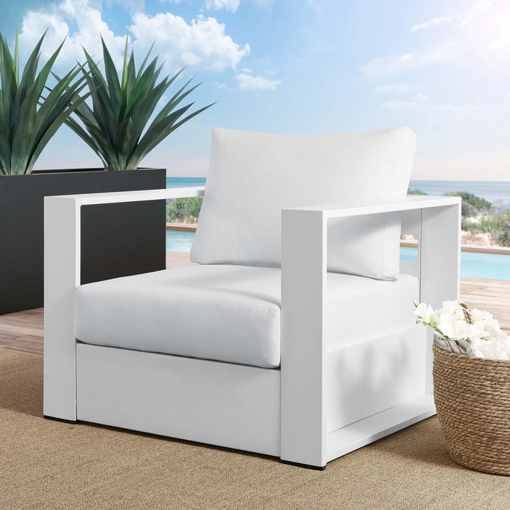 Tuscany Alfresco Powder-Coated Aluminum Armchair