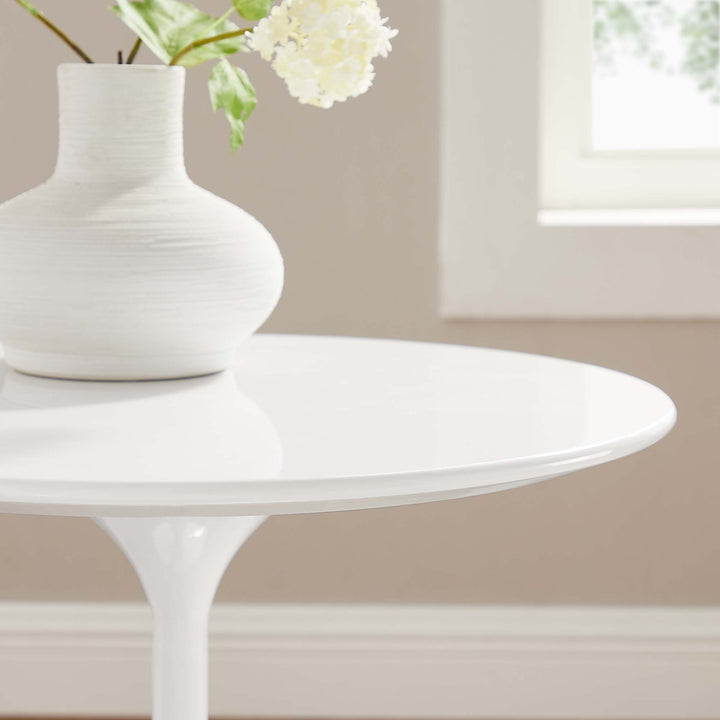 Luna 20" Round Wood Side Table