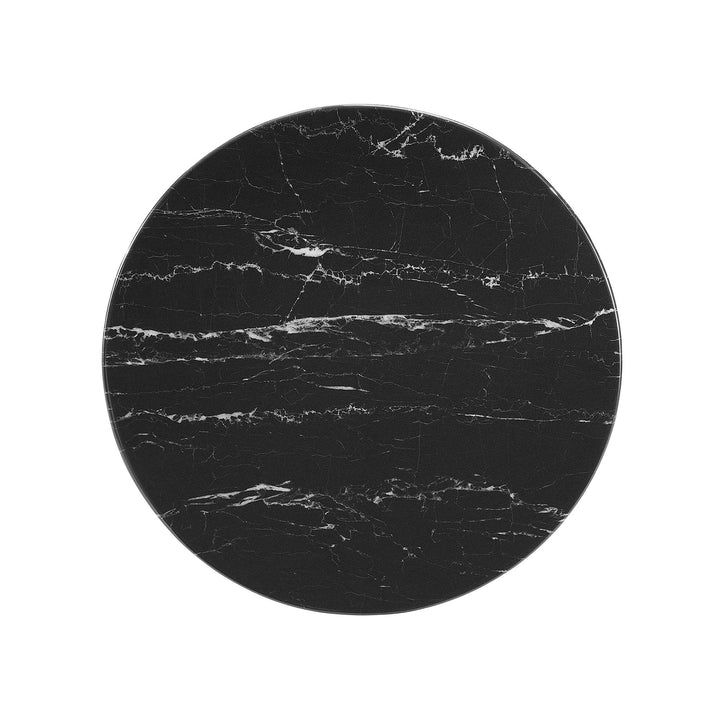 Lippa 20" Round Replica Marble Side Table
