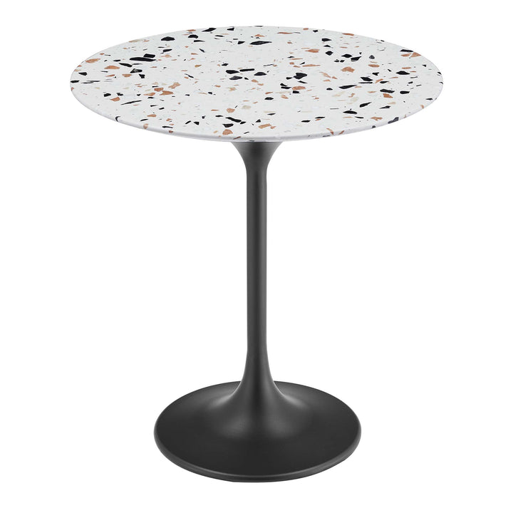 Loft 20" Round Terrazzo Side Table