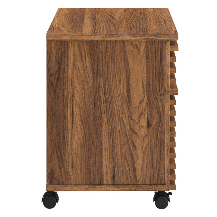 Ridge Walnut File Cabinet