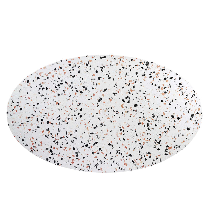 Lillian 60" Oval Terrazzo Dining Table