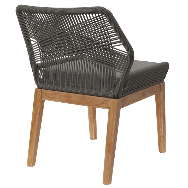 Windmere Outdoor Patio Teak Wood Dining Chair