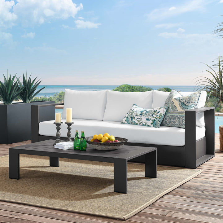 Terrace 2-Piece Outdoor Patio Powder-Coated Aluminum Collection