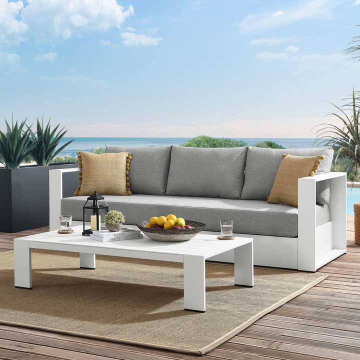 Terrace 2-Piece Outdoor Patio Powder-Coated Aluminum Collection