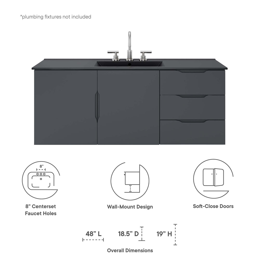 Vigour 48" Single Sink Bathroom Vanity