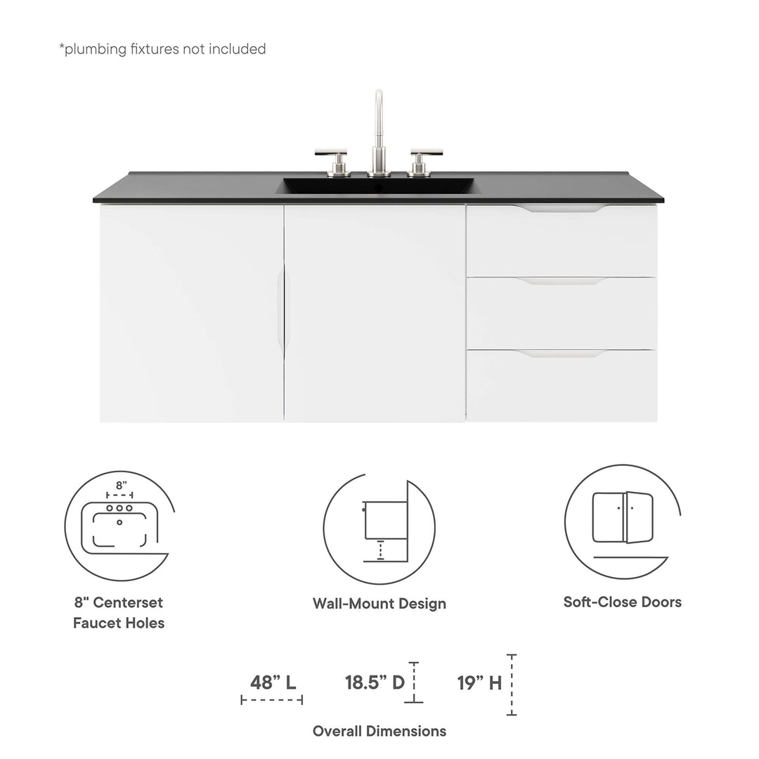 Vigour 48" Single Sink Bathroom Vanity