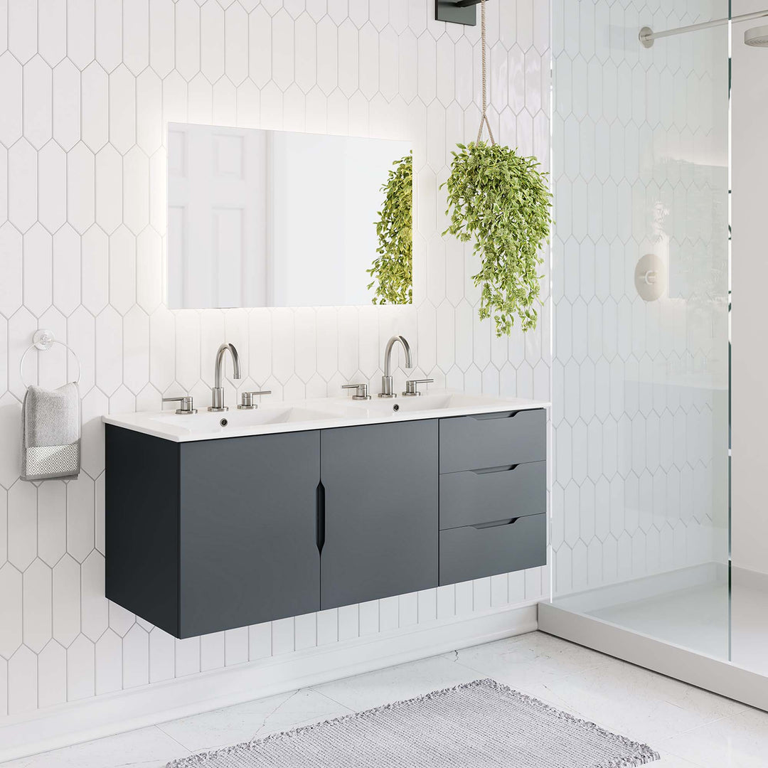 Vigor 48" Double Sink Bathroom Vanity